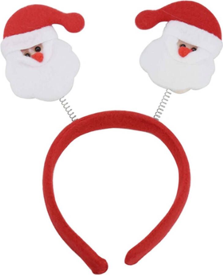 Kerst Haaraccessoire Diadeem man diadeem Feestdagen Haar accessoires Verkleed accessoires rood wit