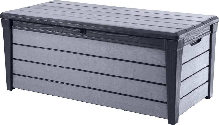 Keter Brushwood Opbergbox 455L 145x69 7x60 3cm Grafiet