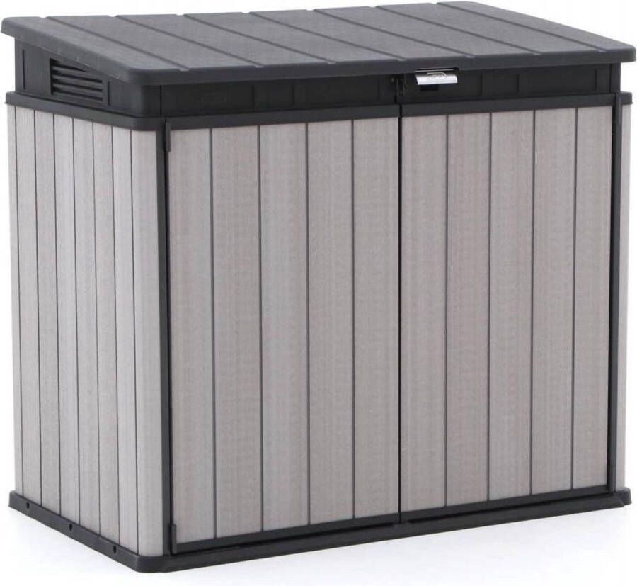 Keter opbergbox Elite-Store grijs 141x82x123 5 cm Leen Bakker