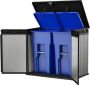 Keter opbergbox Elite-Store grijs 141x82x123 5 cm Leen Bakker - Thumbnail 1