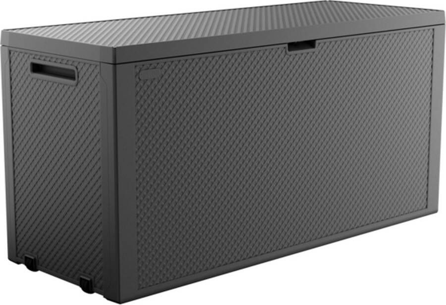 Keter Emily Opbergbox 118x45x57 cm 270L Grafiet Leen Bakker