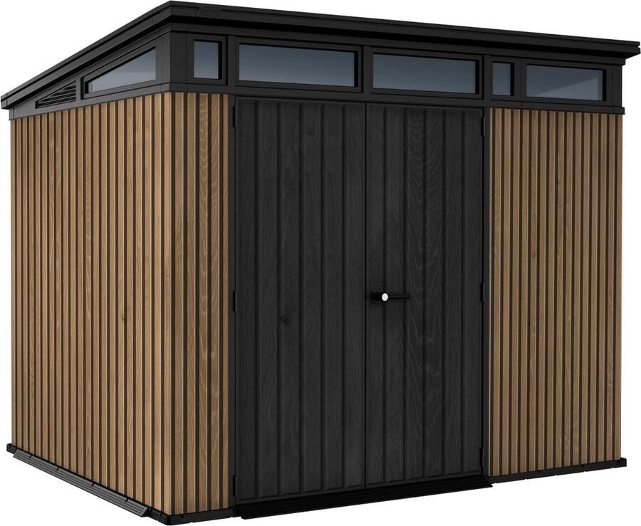 Keter Venetian Pent 97 Tuinhuis 279x218x226cm Bruin