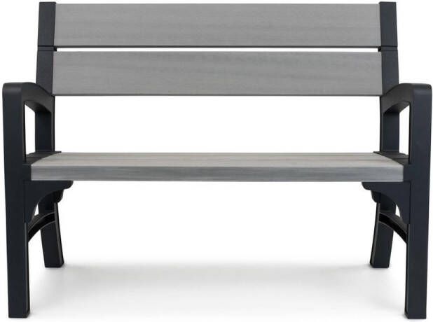 Keter Montero Tuinbank – 2-personen 120x61x91cm Grafiet
