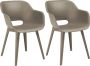 Keter Akola Tuinstoelen 2 Stuks -56 5x55x80cm Taupe - Thumbnail 1