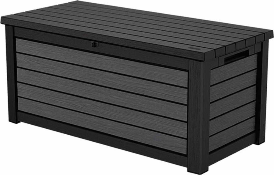 Keter Northwood Brushed Opbergbox 630L 155x72 4x69 4cm Antraciet