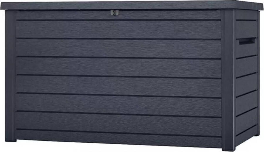 Keter Kussenbox Ontario Houtlook Antraciet 870l 147x83x86cm