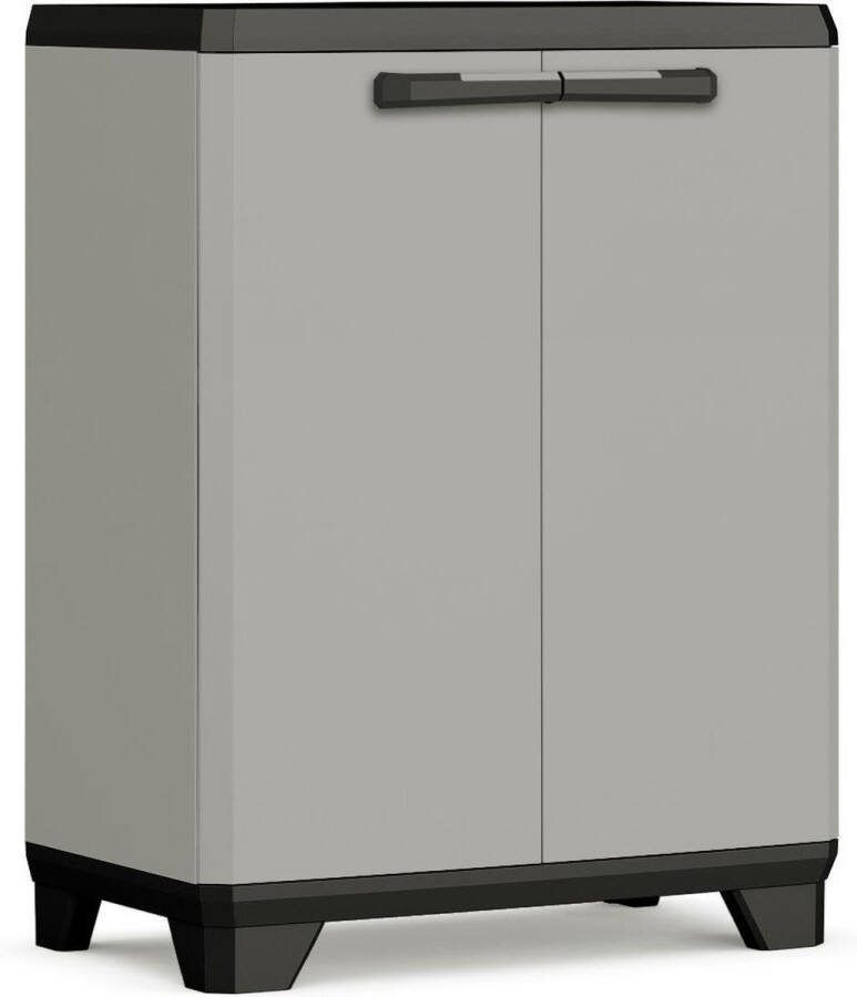 Keter Planet Lage Kast 1 plank 68x39x90cm Grijs Zwart