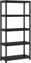 Keter Plus Shelf 90 5 Planken 90x40x182cm Zwart - Thumbnail 1