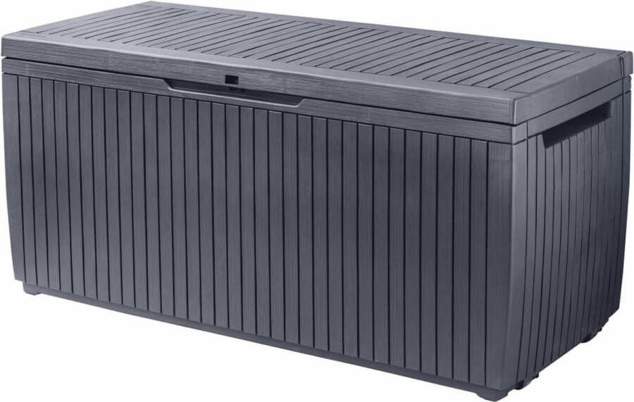 Keter Springwood Opbergbox 305L 123x53 5x57cm – Grafiet