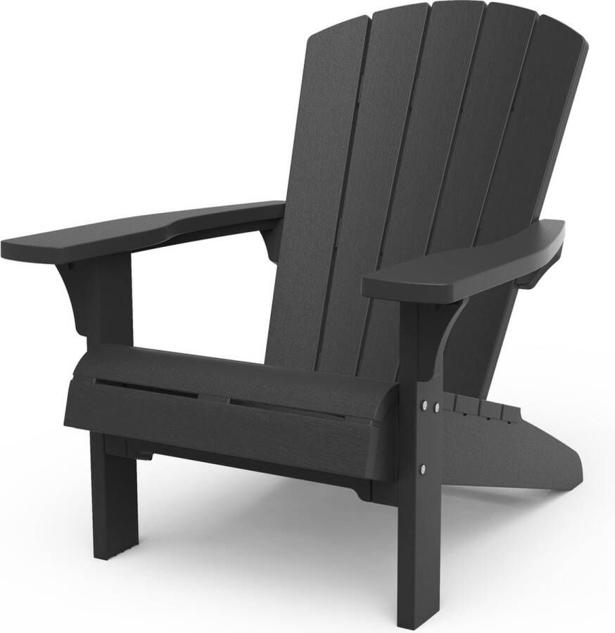 Keter Troy Adirondack Tuinstoel 85x80x96 5cm Grafiet