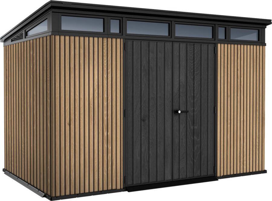 Keter Venetian Pent 117 Tuinhuis 342x218x226 Bruin
