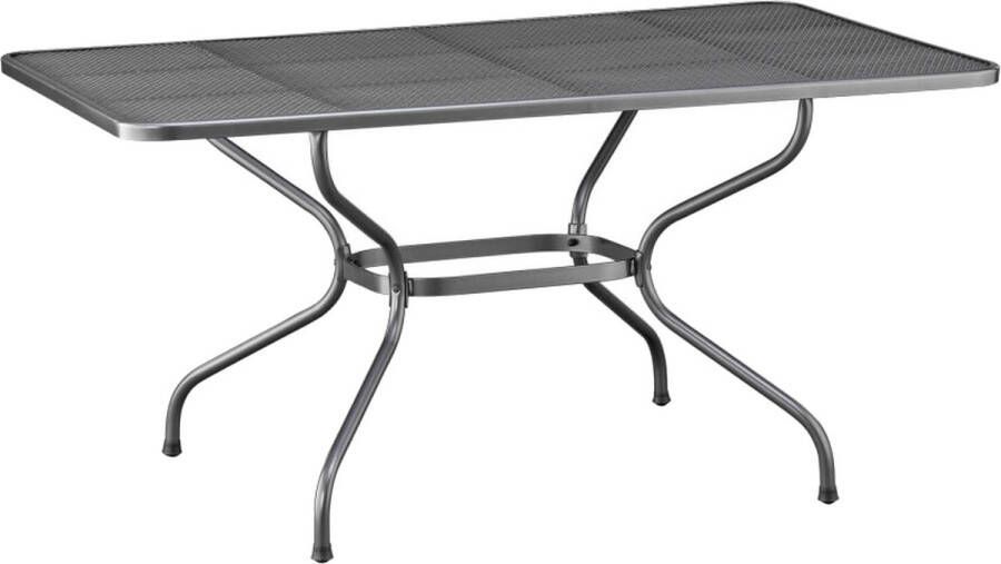 Kettler Strekmetaal Tafel 160x90 Cm.