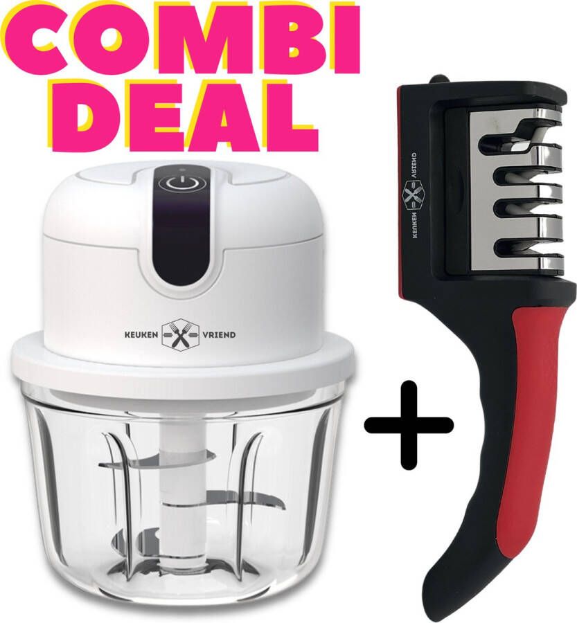 Keukenvriend.nl Combi deal Hakmolen + Messenslijper + Keuken essentials