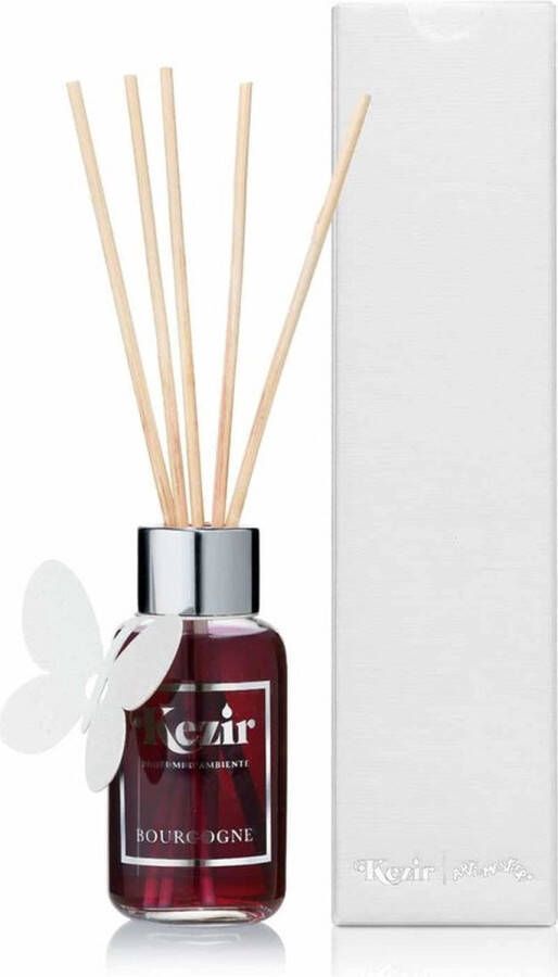 Kezir Bourgogne Italiaanse natuurlijke parfum voor in huis diffuser 50 ml