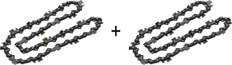 Kibani ketting 25 cm 10 inch per 2 Losse ketting voor de kettingzaag set