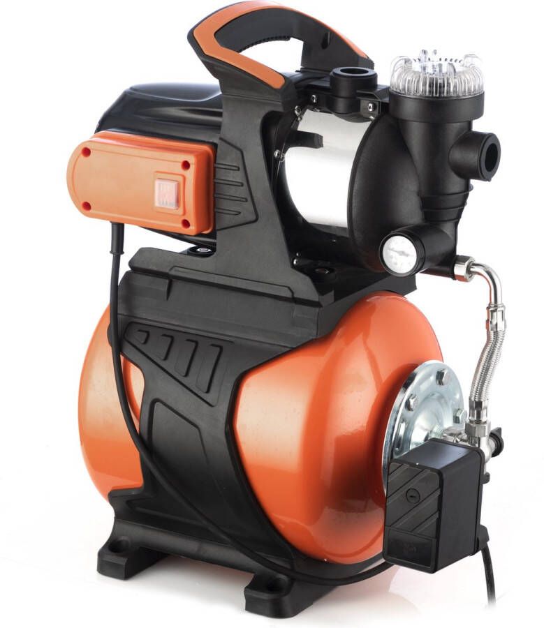 Kibani Waterpomp hydrofoorpomp elektrisch met vuil water filter 3.200 liter p uur 19L watertank – 800W