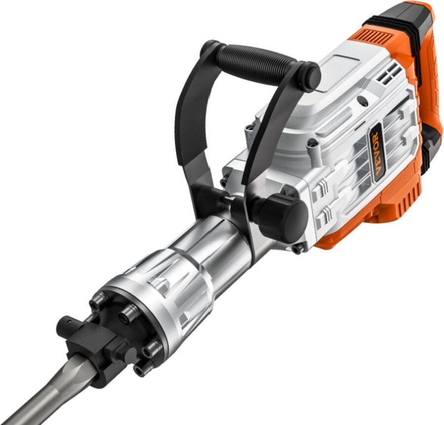 Kibus Breekhamer Sloophamer 3500W Drilboor 2 Beitels Inclusief koffer 1900Bpm 60J Vibratie control Lichtgewicht