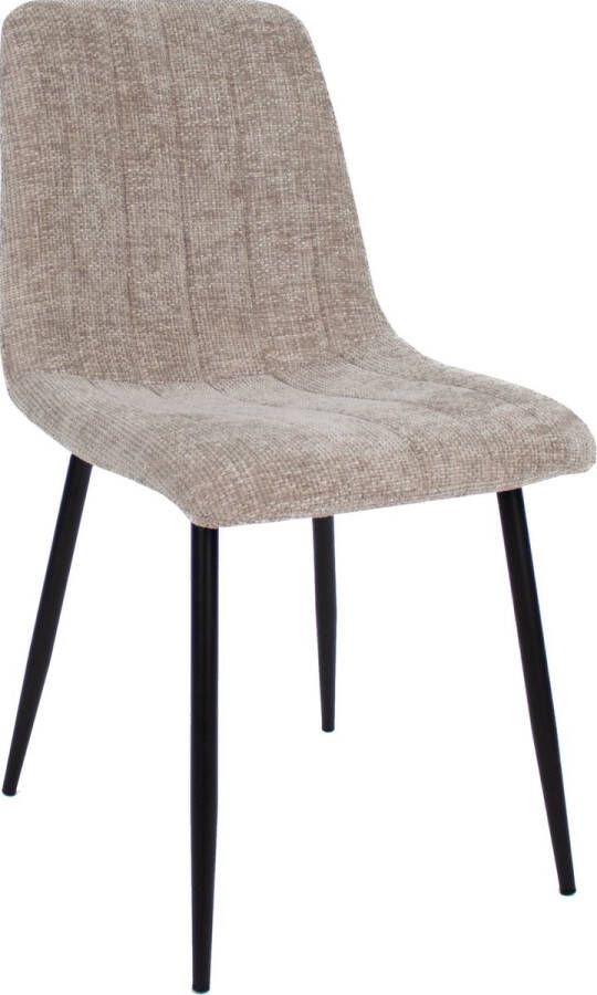 Kick Collection Kick eetkamerstoel Sem champagne