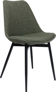 Kick Collection KICK Eetkamerstoel 'Dani' kleur Groen