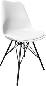 Kick Collection Kick DEAL Kuipstoel Metal Luuk Wit
