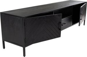 Kick Collection Kick TV Dressoir Hugo laag Zwart