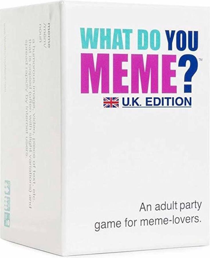 Kickstarter What Do You Meme? UK edition Kaartspel Spelletjes voor Volwassenen Adult Party Game