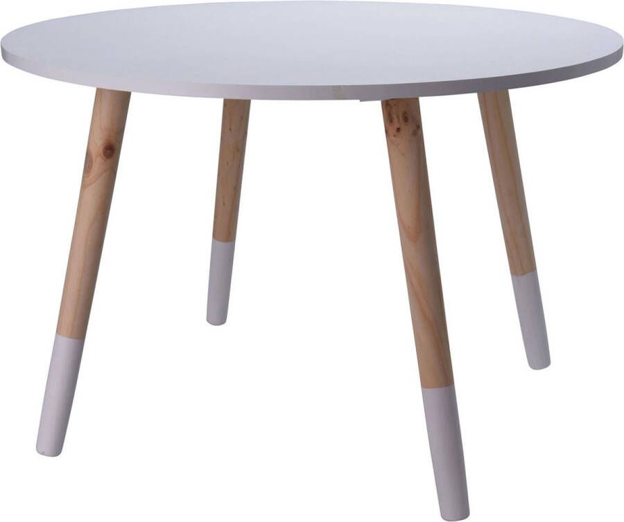 Kindertafel licht grijs hout tafeltje bijpassende stoeltjes ook te koop bij ons B.E.A.U. prachtige kindertafel ideaal voor in de kinderkamer of woonkamer Kleurtafel speeltafel knutseltafel tekentafel