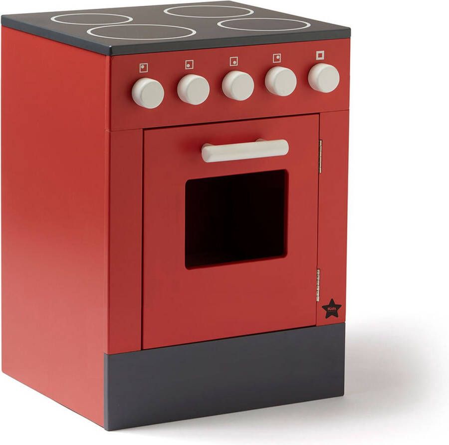 Kids Concept Houten Oven Bistro Firebrick