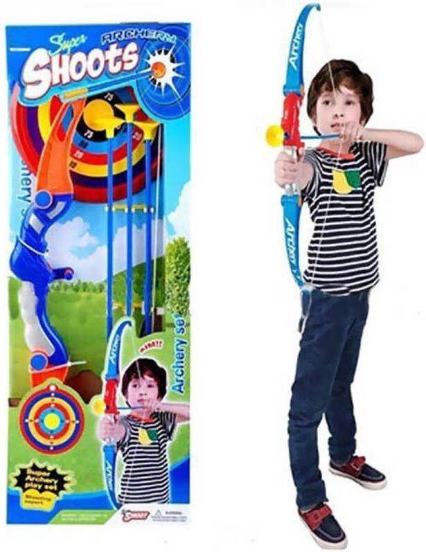 Kids fun Pijl en Boog speelgoed set Vanaf 3 jaar Met target