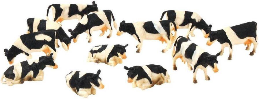 Kids GLOBE Koeien 12 stuks Speelfiguur: schaal 1:32