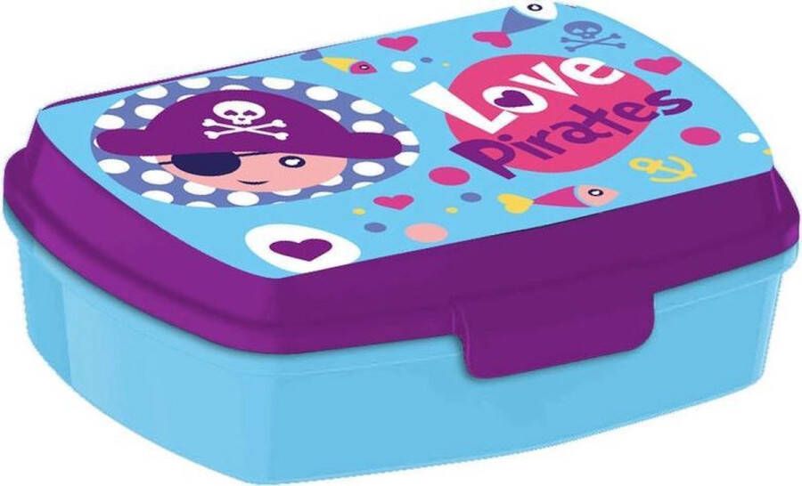 Kids licensing Love Pirates lunch box