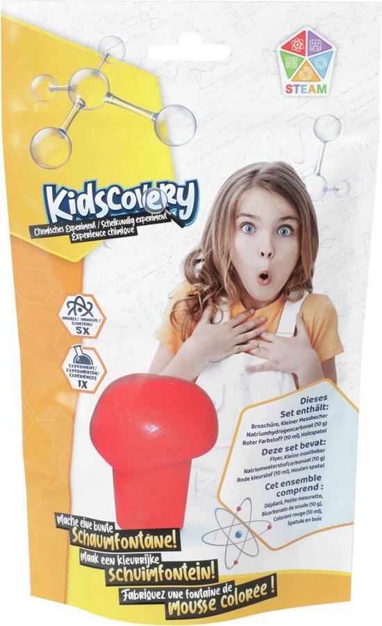 Kidscovery Experiment Scheikundige Fontein Set Xs
