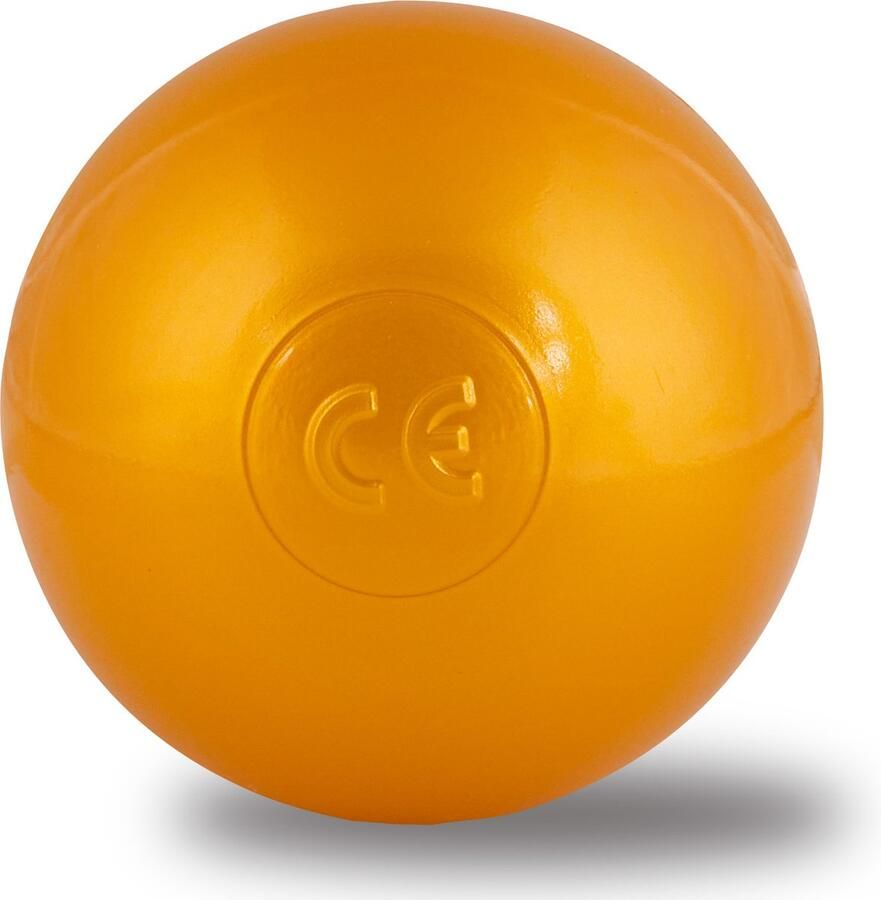 Kidsdouche Ballenbak ballen 50 stuks Ø 7 cm Goud Gouden ballenbad bal baby speelgoed