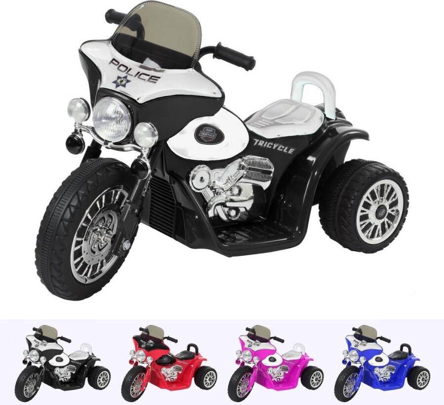 Kijana Elektrische Kindermotor Wheely Zwart