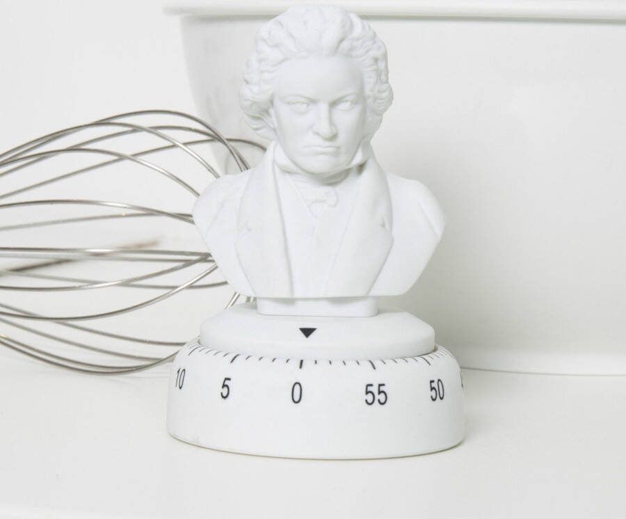 Kikkerland Beethoven Timer Kookwekker 60 minuten timer Keuken accessoires