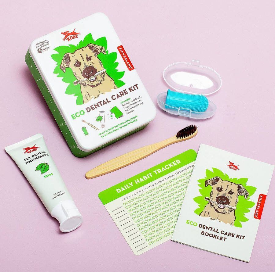 Kikkerland Honden Tandverzorgingskit