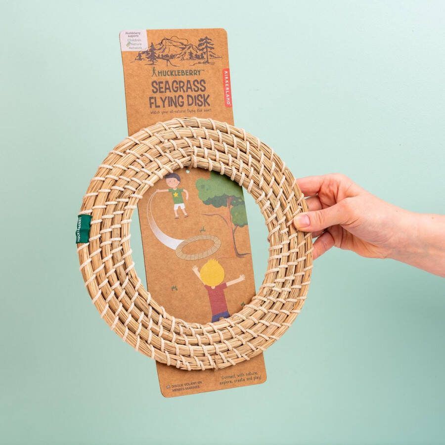 Kikkerland Huckleberry Zeegras Frisbee