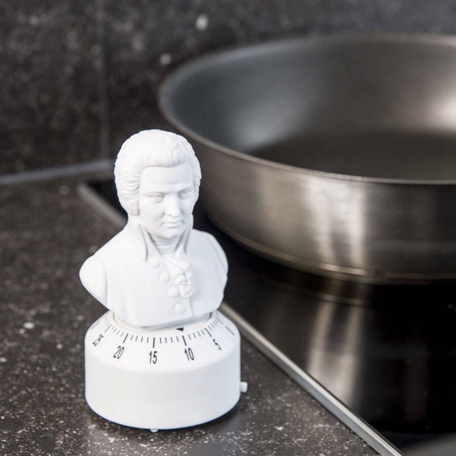 Kikkerland Kookwekker Mozart design 60 minuten timer Keuken accessoires