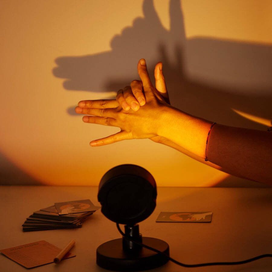 Kikkerland Shadow Play Game Reisspellen