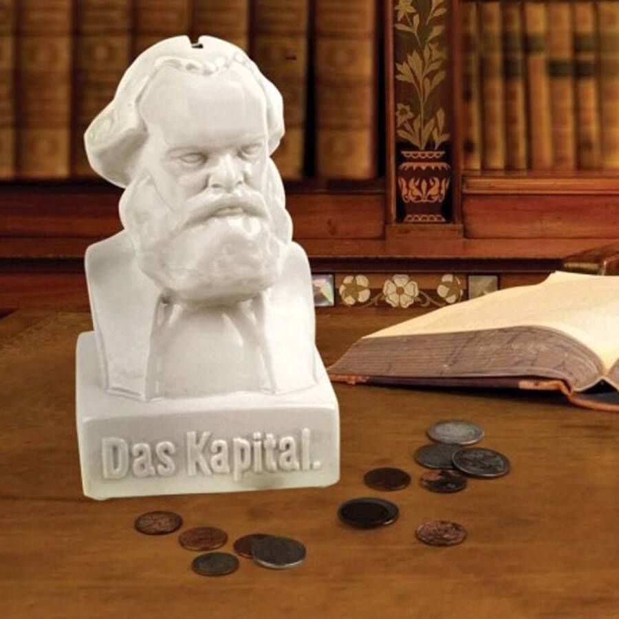 Kikkerland Spaarpot Karl Marx Das Kapital