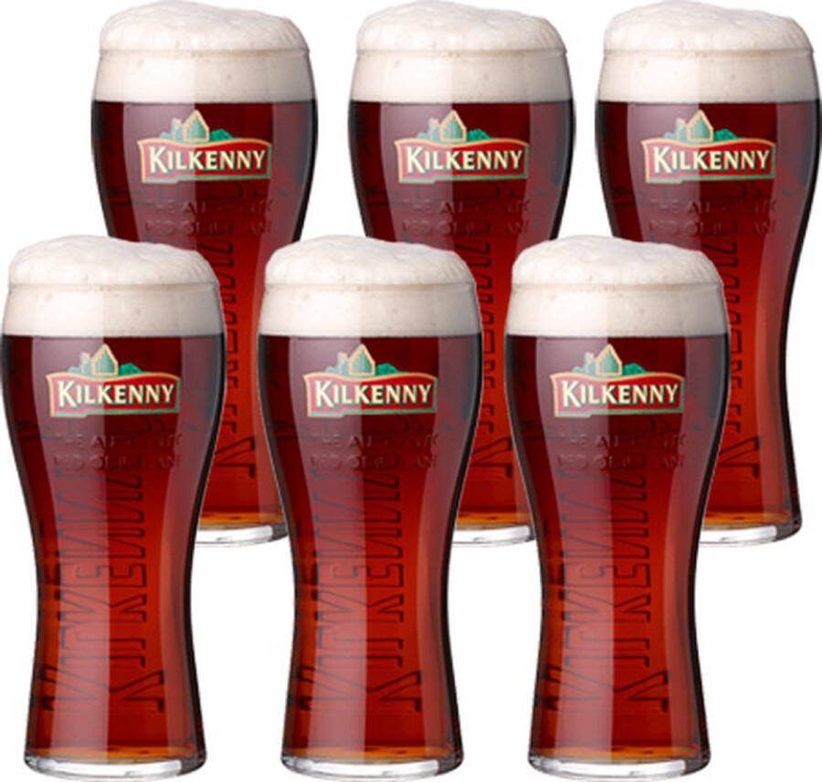 Kilkenny Bierglas 500ml 6 stuks