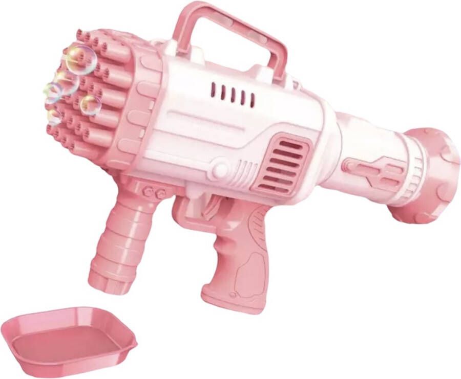 KimDo Bazooka bubbel Pistool -Roze Bellenblaas pistool Bellenblazer speelgoed voor kinderen bellenblaas machine