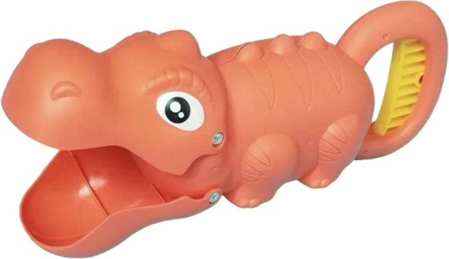 KimDo Strand schep speelgoed Tyrannosaurus rex oranje Zandbak strandspeelgoed Kinderen Zandspeelgoed jongens en meisjes Zomer Spelen Sneeuwballenmaker