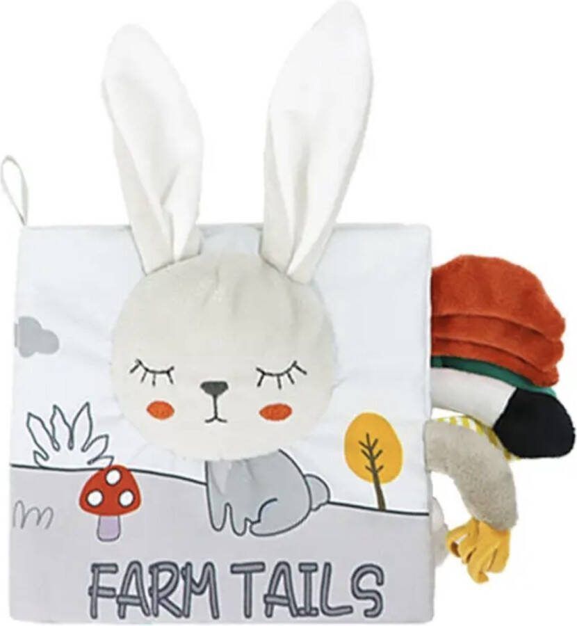 KimDo Zachte baby Boek Boerderij dieren 3D Boeken Kinder Speelgoed Peuter Kraamcadeau jongen meisje