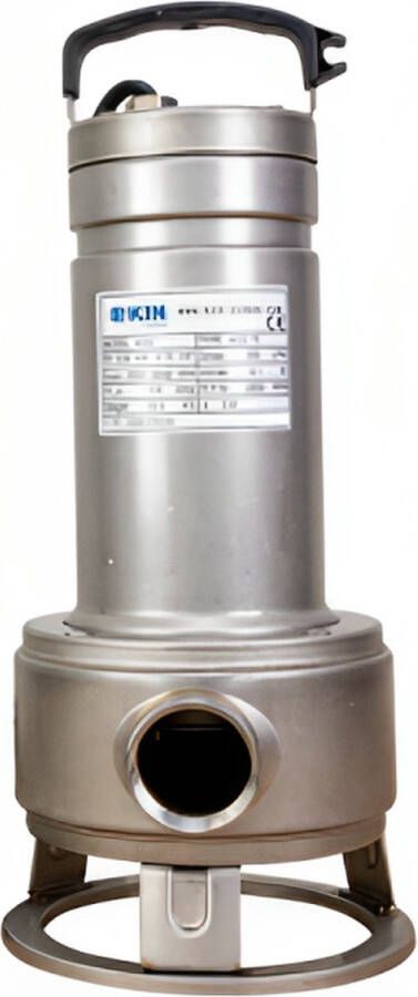 Kin pumps AOD 75 Vortex RVS Dompelpomp Vuilwater pomp