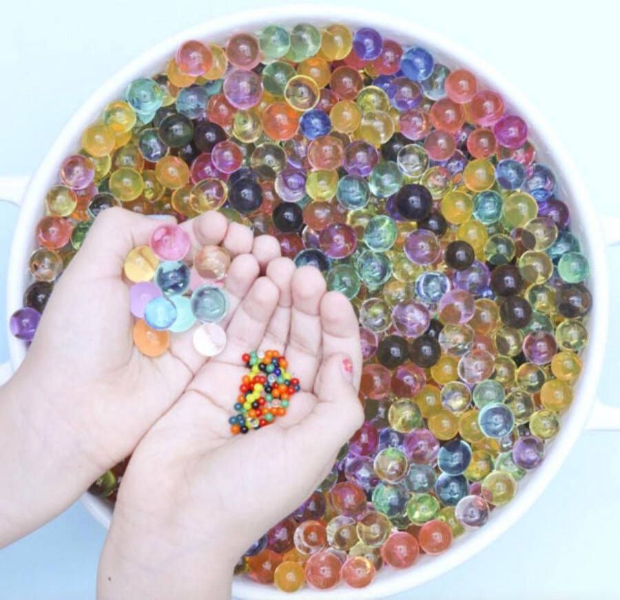 Kindercrea Waterparels water Beads waterbolletjes 6-8mm 20 gram