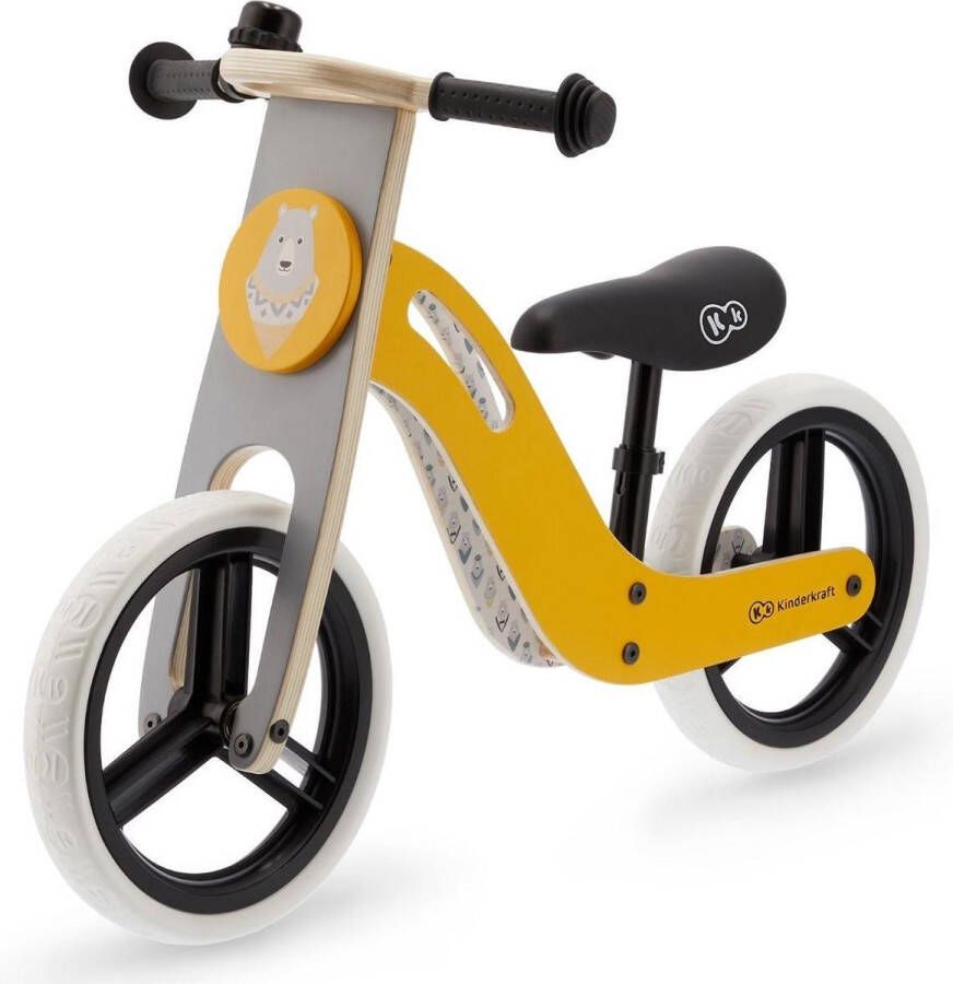 KinderKraft Uniq Loopfiets Balance Bike Honey