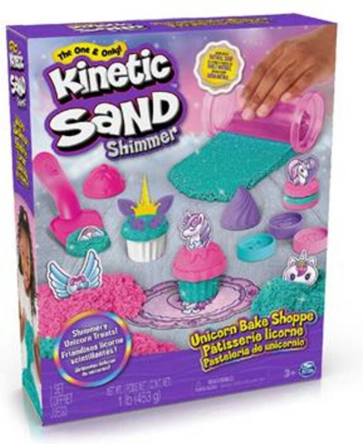 Kinetic Sand Eenhoorn Bakkerij-speelset Sensorisch speelgoed