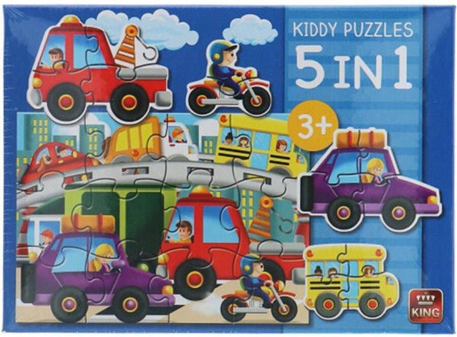King 5in1 Puzzel Traffic