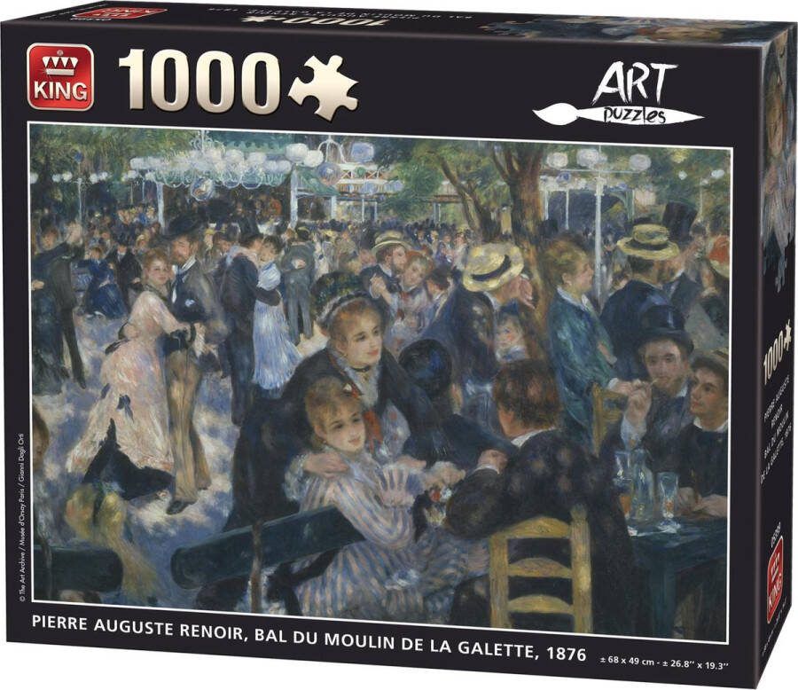 King August Renoir BAL DU Moulin de La Galette